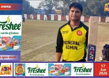 अताउल्लाह खान की विस्फोटक शतकीय पारी से जनरल एडमिन की रोमांचक जीत, कमर्शियल चैलेंजर्स को 3 विकेट से हराया