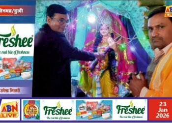 आदर्श विद्यालय में सरस्वती पूजनोत्सव संपन्न