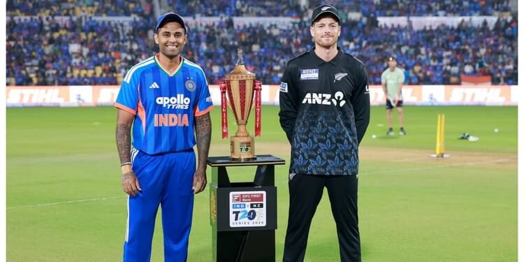 IND vs NZ Live Score: भारत की पारी शुरू, अभिषेक शर्मा और संजू सैमसन क्रीज पर; न्यूजीलैंड ने जीता टॉस