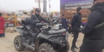 Prayagraj Magh Mela : आज मौनी अमावस्या स्नान पर जल, थल और नभ से रहेगी पुलिस की निगरानी