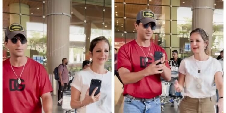 अर्सलान गोनी ने छीना सुजैन खान का फोन, वीडियो कॉल पर नजर आए एक्स हसबैंड ऋतिक रोशन