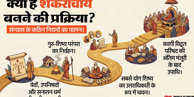 जानना जरूरी है: भारत की सनातन संस्कृति में शंकराचार्य बनते कैसे हैं? क्या है हिंदू धर्म में पूरी व्यवस्था
