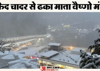 पहाड़ पर बर्फ, मैदान में बारिश: जम्मू-श्रीनगर हाईवे बंद, हजारों वाहन फंसे; छह जिलों में भारी हिमस्खलन का अलर्ट