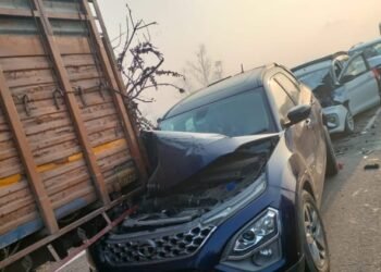 राजपुरा में भीषण हादसा: PRTC बस और कई गाड़ियों में टक्कर, वाहनों के उड़े परखच्चे, कई घायल, मची चीख-पुकार