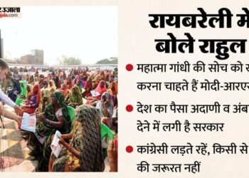राहुल बोले: पूरे देश की ताकत सिर्फ अपने हाथों में चाहते हैं नरेंद्र मोदी, जमीन के साथ छीने जा रहे हैं आपके हक