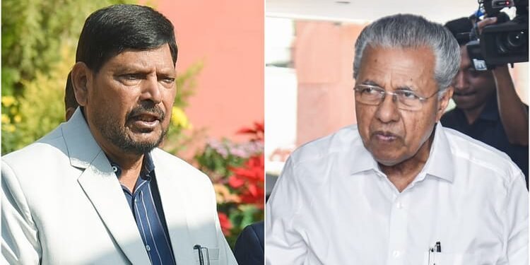 विजयन को NDA का न्योता: 'साथ आएं तो मिलेगा ज्यादा फंड', रामदास अठावले ने केरल के मुख्यमंत्री को दिया खुला ऑफर