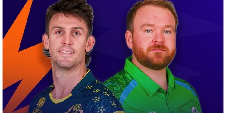 AUS vs IRE Live Score: 43 पर आयरलैंड की आधी टीम लौटी पवेलियन, टकर और डॉकरेल क्रीज पर मौजूद