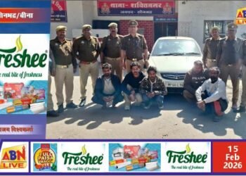 चोरी की कार सहित 5 आरोपी गिरफ्तार, अंतर्राज्यीय गिरोह का पर्दाफाश