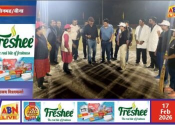 दिशिता महिला मंडल रेनुसागर ने 15 रन से जीता कैनवास बाल क्रिकेट मैच, ट्रॉफी पर किया कब्जा