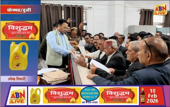 अपर आयुक्त ने तहसील दुद्धी का किया निरीक्षण, बार संघ ने 6 सूत्रीय मांगों को लेकर सौंपा ज्ञापन