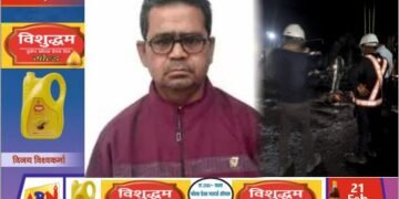 एनसीएल कृष्णशिला खदान में हादसा: टैंकर के नीचे दबकर चालक की दर्दनाक मौत, जांच के आदेश