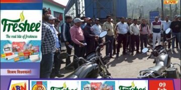 बीना परियोजना में संयुक्त मोर्चा की जन-जागरण सभा, 12 फरवरी की राष्ट्रीय हड़ताल को सफल बनाने का आह्वान