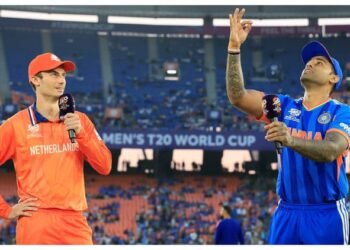 IND vs NED Live Score: भारत को पहला झटका, अभिषेक शर्मा लगातार तीसरी बार शून्य पर आउट; आर्यन दत्त को सफलता