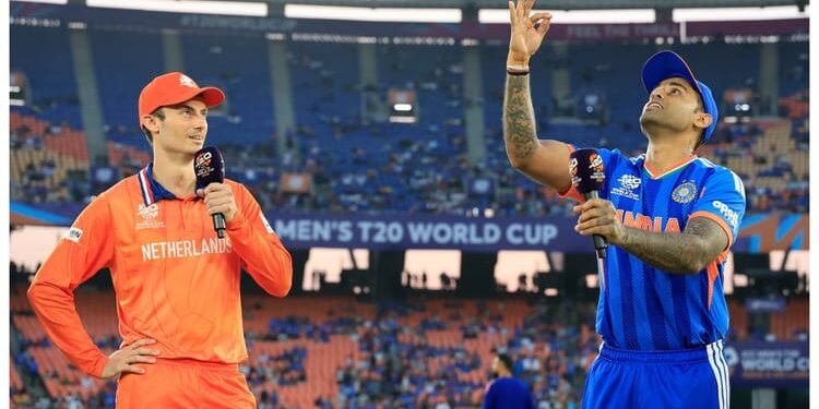 IND vs NED Live Score: भारत को पहला झटका, अभिषेक शर्मा लगातार तीसरी बार शून्य पर आउट; आर्यन दत्त को सफलता