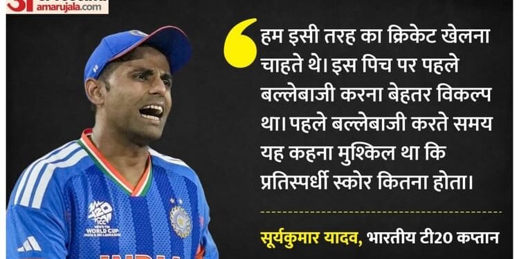 IND vs PAK: 'यह जीत भारत के लिए', पाकिस्तान को हराने के बाद बोले सूर्यकुमार; पहले बल्लेबाजी करने पर दिया बयान