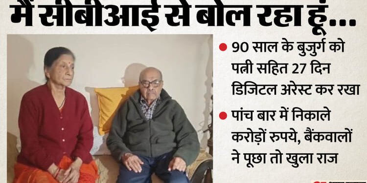 एमपी का बड़ा डिजिटल अरेस्ट: 90 साल के एयरफोर्स से रिटायर्ड विंग कमांडर से ठगे 2 करोड़ 52 लाख, ऐसे फंसाया