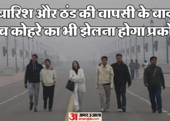 दिल्ली में कल कोहरे का यलो अलर्ट: साल 2022 के बाद सबसे ठंडा रहा फरवरी; आठ तारीख तक का पूर्वानुमान हुआ जारी