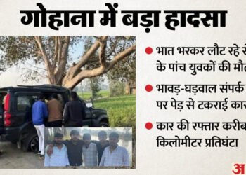 पांच जिगरी दोस्तों की मौत: खुशियों के आंगन में मातम की दस्तक से रुक गया डीजे, और रो पड़ा पूरा गांव; भीषण हादसा
