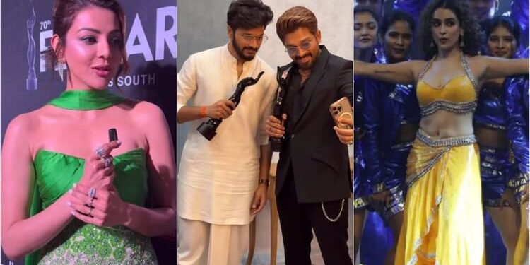 सान्या का धमाकेदार डांस, अल्लू और तेजा सज्जा ने लगाए चार चांद; देखिए 70वें फिल्मफेयर अवॉर्ड्स साउथ की झलकियां