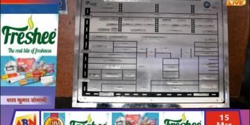 लखनऊ जंक्शन पर दृष्टिहीन यात्रियों के लिए ब्रेल लिपि में स्टेशन का नक्शा स्थापित