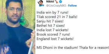 IND vs ENG Semifinal: धोनी स्टेडियम में और भारत की जीत सात रन से, सोशल मीडिया पर छाए 'थाला फॉर अ रीजन' मीम्स