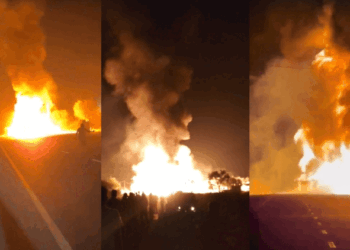 Rajasthan: राजस्थान के नागौर जिले में डीजल टैंकर-ट्रक की भिड़ंत; आग का भीषण तांडव, ढाई घंटे बाद पाया गया काबू