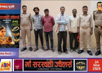नवरात्रि के मद्देनज़र पुलिस की सख्ती, शांति भंग के आरोप में 5 लोग गिरफ्तार
