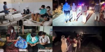 आगरा में अमोनिया गैस का रिसाव: बच्चों को उल्टियां, बेहोश हुए लोग, घर छोड़कर भागे ग्रामीण; दहशत की तस्वीरें