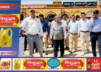 उत्तर रेलवे के महाप्रबंधक का निरीक्षण, गंगा पुल पर चल रहे कार्यों की गहन समीक्षा