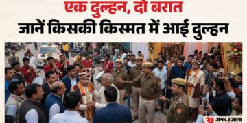 एक दुल्हन के लिए आ गए दो दूल्हे: बैंक्वेट हॉल के बाहर हो गया माहौल तनावपूर्ण, पुलिस आई तब जाकर हुआ ये फैसला