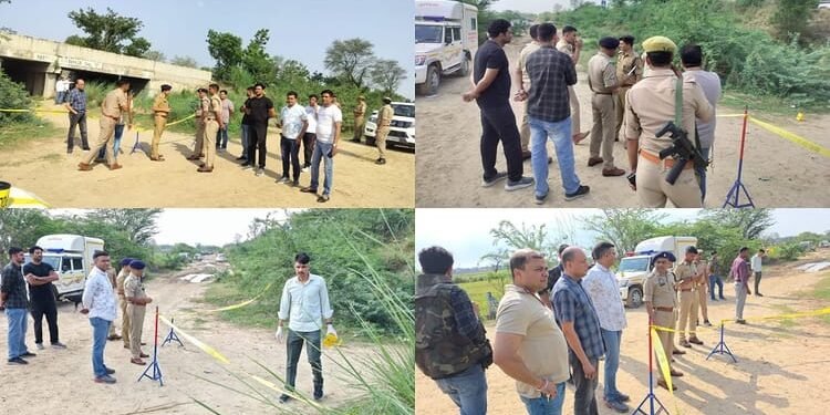 UP: मथुरा में पुलिस एनकाउंटर में ढेर हुए दो बदमाश, बावरिया गिरोह के थे दोनों सदस्य; 30 लाख का डाला था डाका