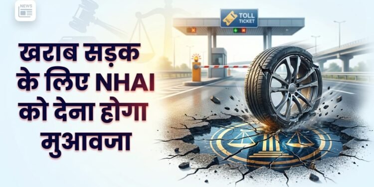 NHAI: टोल लेने के बावजूद खराब सड़क देना 'सेवा में कमी', उपभोक्ता आयोग का आदेश- एनएचएआई को पीड़ित कार मालिक को देना होगा मुआवजा