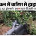 हिमाचल में बारिश का असर: 98 सड़कें बंद, 107 ट्रांसफार्मर ठप; 37 पेयजल योजनाएं प्रभावित