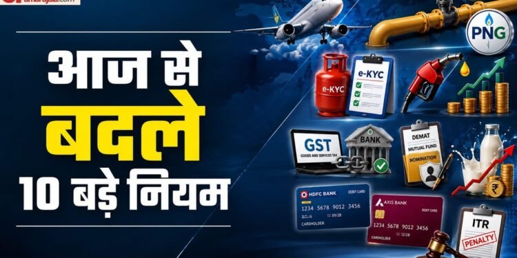 1 सितंबर 2026: रसोई, हवाई सफर और बैंकिंग से जुड़े 10 बड़े नियम बदल रहे, क्या जेब पर पड़ने वाला है चौतरफा भार?