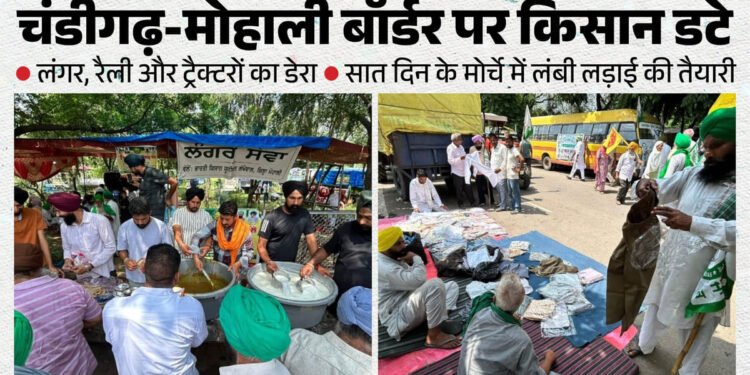 किसान मोर्चे के रंग: कहीं लस्सी का लंगर, कहीं बिक रहा कुरता पायजामा; ऐसे दिन बिता रहे प्रदर्शनकारी